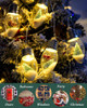 Luces Navideñas Globo Nieve 3mts 30leds A Pilas Pack X 2un 3
