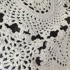 Ustide 2 Unids 100% Algodón Crochet Lace Rectangular Mesa Ru 3
