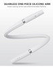 Luz De Lectura Flexible Para Cama, Blanco, Carga Usb 3