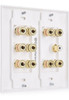 Placa De Pared 5.1 Para Home Theaters Parlante Y Subwoofer 1