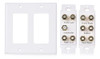 Placa De Pared 5.1 Para Home Theaters Parlante Y Subwoofer 3