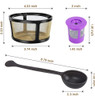 Kit De Filtro De Café K Duo De Repuesto Goloho Con Solución 1