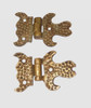 Antiguas Bisagras Bronce Macizo Leer 0
