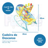 Cadeira De Balanço Acolchoada Infantil Com Som E Vibração 1 Cadeira De Balanço Acolchoada Infantil Com Som E Vibração 1