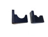 Suporte De Parede Preto Horizontal Para Tacos 0
