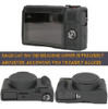 Funda Suave Negra Para Camara Canon Powershot G7x Mark Iii 1