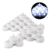 24 Velas Led Con Pila Souvenir Fiesta Decoración Frias 0