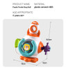 Cubo De Desenho Animado Model Toy Busy Safe De 6 Lados Com B 1
