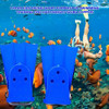 Un Par De Aletas Ligeras De Pvc Para Niños, Buceo, 2