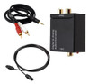 Adaptador De Som Optico Digital Para Analogico Rca + Cabo 0
