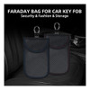 Faraday Paquete 2 Bolsa P/ Llavero Bloqueo Señal Seguridad 5
