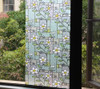 Pelicula Para Ventana, Estampado De Flores  45cm X 200cm 3