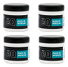 4 Pasta Para Modelar Eq Arte 200cc Blanca Texturas 0