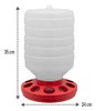Comedouro 5kg Bebedouro 2l  Automático Para Frangos 1
