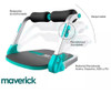 Maquina Ejercitadora Abdominales Entrenamiento Maverick Hawk 2