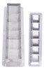 Obturador De Ventilação 6 Slots Grille Louver Air Ventilatio 6