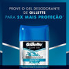 Kit 6 Desodorantes Gillette Clear Gel Cool Wave 82g 5
