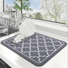 Alfiler De Cocina Absorbente, 38cm X 46cm, Gris Elegante 1