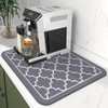 Alfiler De Cocina Absorbente, 38cm X 46cm, Gris Elegante 2
