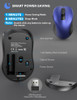 Trueque Mouse Inalambrico, Mouse Ergonomico De 2.4 Ghz Para 4