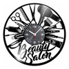 Reloj De Pared De Vinilo Para Salón De Belleza - Accesorios 0