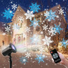 Proyector De Tormenta De Nieve De Navidad, Luces Led De Copo 0
