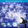 Proyector De Tormenta De Nieve De Navidad, Luces Led De Copo 1