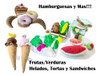 Set Helados Cucurucho De Tela Comiditas - Mis Juguetes 1