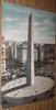 Antigua Postal Buenos Aires El Obelisco Año 1956 0