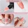 Combo 100 Cápsulas Sistema Dual + 10 Broches Sujetador Uñas 5