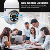 Foco Camara De Seguridad Inalambrica Hd 1080 Con Altavoz 4