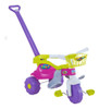 Triciclo Infantil Motoca Velotrol Ultra Menina Com Cestinha 0
