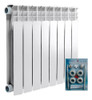 Radiador Triangular Bj 500 X 3 Elementos + Set + Envío 0