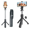 Bastão De Selfie Retrátil Tripé Mesa Controle Bluetooth 0