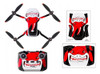 Stickers Protector Plotter Calcos Dron Dji Mini 2 Y 2se Rojo 1
