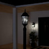 Kichler 9956bk Madison Poste De Montaje Al Aire Libre 1 Luz 4