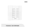 Sonoff Rm433r2 Control Remoto Rf 433 Mhz 8 Botones Macrotec 1