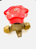 Válvula Servicio  Robinete Split 5/8 Fm C/volante 1
