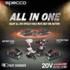 Mini Amoladora Angular 115mm Sp20v-4042 Specco 20v Brushless 6