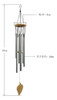 Wind Chime Outdoor Sound Decoração De Quintal Indoor Simple 2