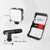 Soporte Estabilizador Para Celular Con Microfono Y Luz Led 6