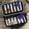Caja Doble Negra Ranurado Waterdog 135 X 88 X 36mm 2