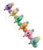 Kit 6 Mini Canetas Marca Texto Formato Cenoura Kawaii 4