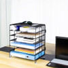 Organizador De Escritorio Negro 6 Niveles 2 Organizador De Escritorio Negro 6 Niveles 2