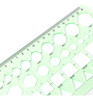 Modelo Geométrico De Círculo Quadrado Hexagonal Régua Stenci 3