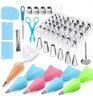 Kit De Decoração De Bolos 72 Unidades. Bicos/glace/sacos/pal 0
