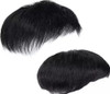 Topper De Cabelo Humano Masculino Perucas Clip Em Postiços 1