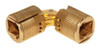 Dobradica Invisivel Cilindrica Latao 10mm 180° Hardt O Par 4