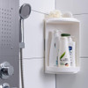 Esquinero De Ducha Rotacion 360° Plastico Soporte Shampoo 7