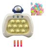 Pop It Game Eletrônico Astronauta + Squishy Mochi + Pilhas 0